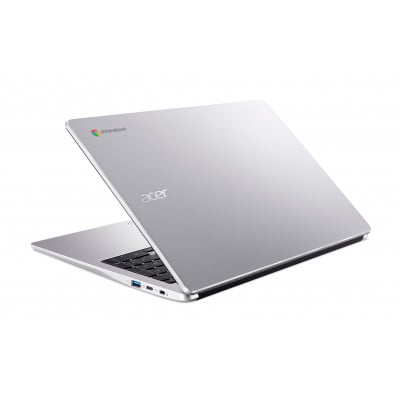 Acer Chromebook CB315-4HT-P0QG N6000 39,6 cm (15.6") Écran tactile Full HD Intel® Pentium® Silver 8 Go LPDDR4x-SDRAM 128 Go eMMC Wi-Fi 6 (802.11ax) ChromeOS Argent